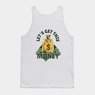 Money Shirt - Dollar Bill Tank Top